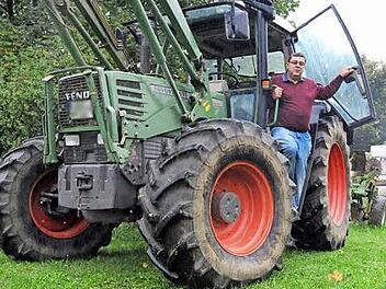 Fritz Kroder kommt selbst aus der Landwirtschaft.