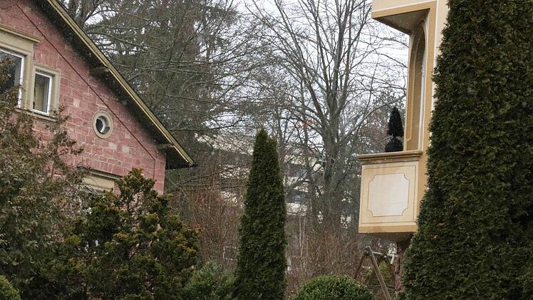 Oberhalb soll der Cup-Vitalis-Erweiterungsbau entstehen. Foto: Ruppert