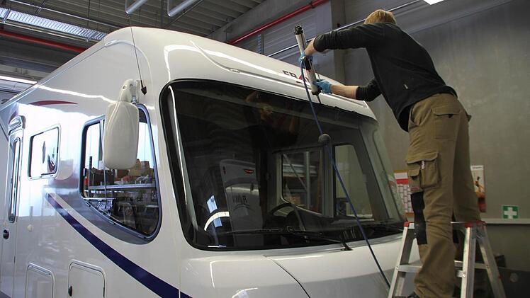 Das Ende der Produktionskette in Marktschorgast.