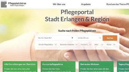 Mitte des Jahres soll die Pflegeplatzbörse für die Stadt Erlangen und den Landkreis Erlangen-Höchstadt fertig sein.