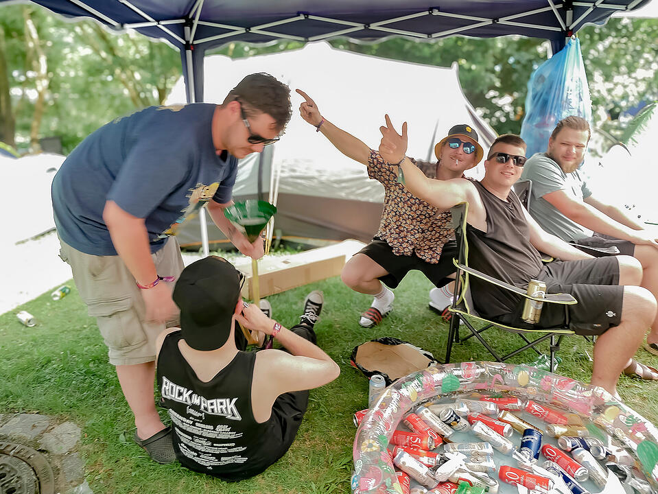 Die coolsten Bilder vom Samstag bei Rock im Park - Camping Teil 2