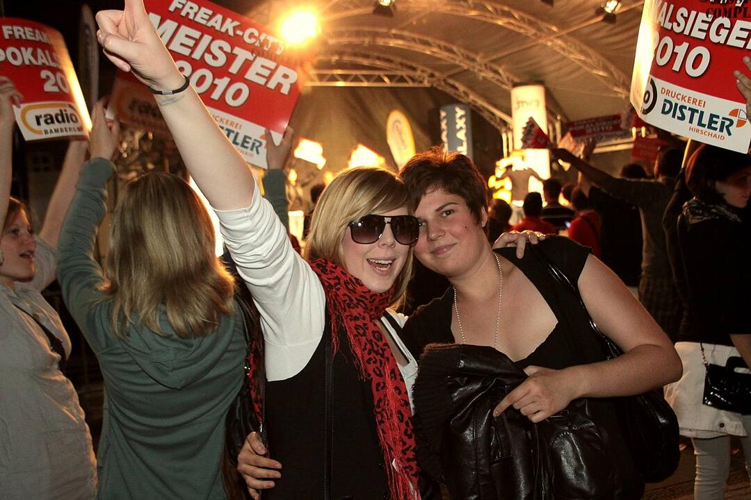 Meisterfeier Brose Baskets Bamberg Maxplatz