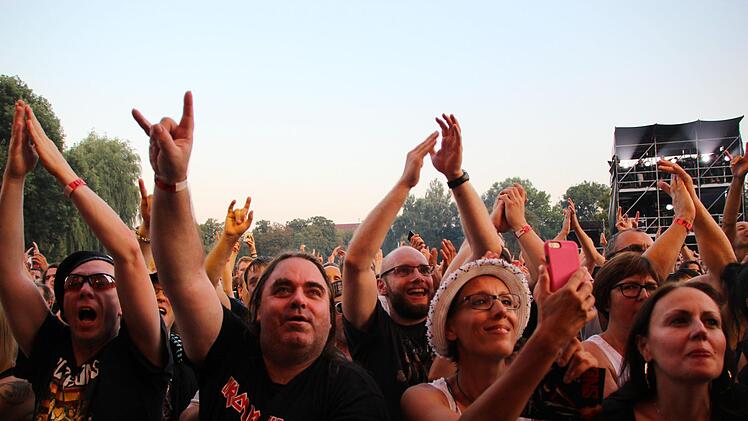 Impression vom Scorpions Konzert. Foto: Johannes Schlereth