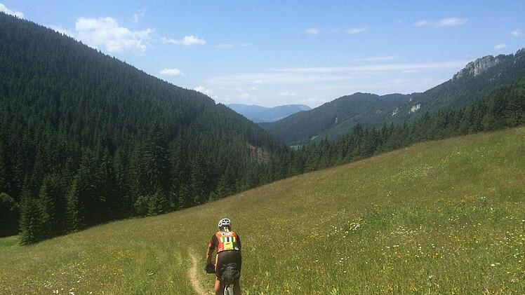 Unterwegs in der Einsamkeit.