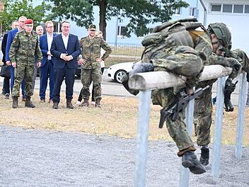 Pistorius und Breuer besuchen Luftwaffe