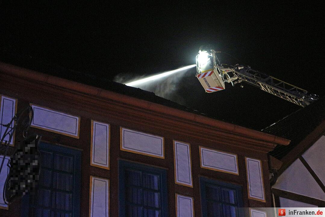 Gaststättenbrand in Schonungen