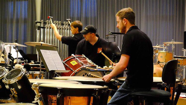 Percussion und orchestrales Schlagzeug. Foto: Gerd Schaar