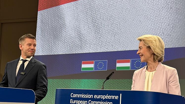 P&eacute;ter Magyar zu Besuch in Br&uuml;ssel