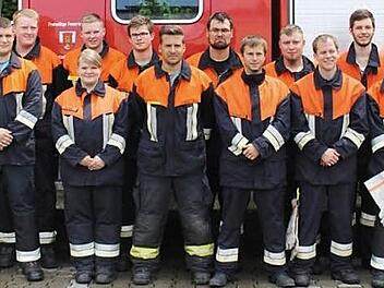 Die jungen Leute hatten sich in zwei Jahren fit für die Truppführer-Prüfung gemacht. Foto: Stefan Brunner