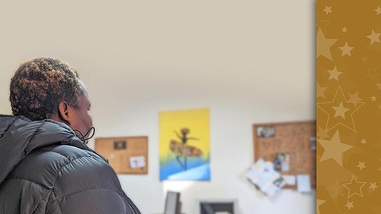 Cynthia hat viel Schlimmes erlebt, blickt aber zuversichtlich in ihre Zukunft. "Gott segne Solwodi", sagt sie.