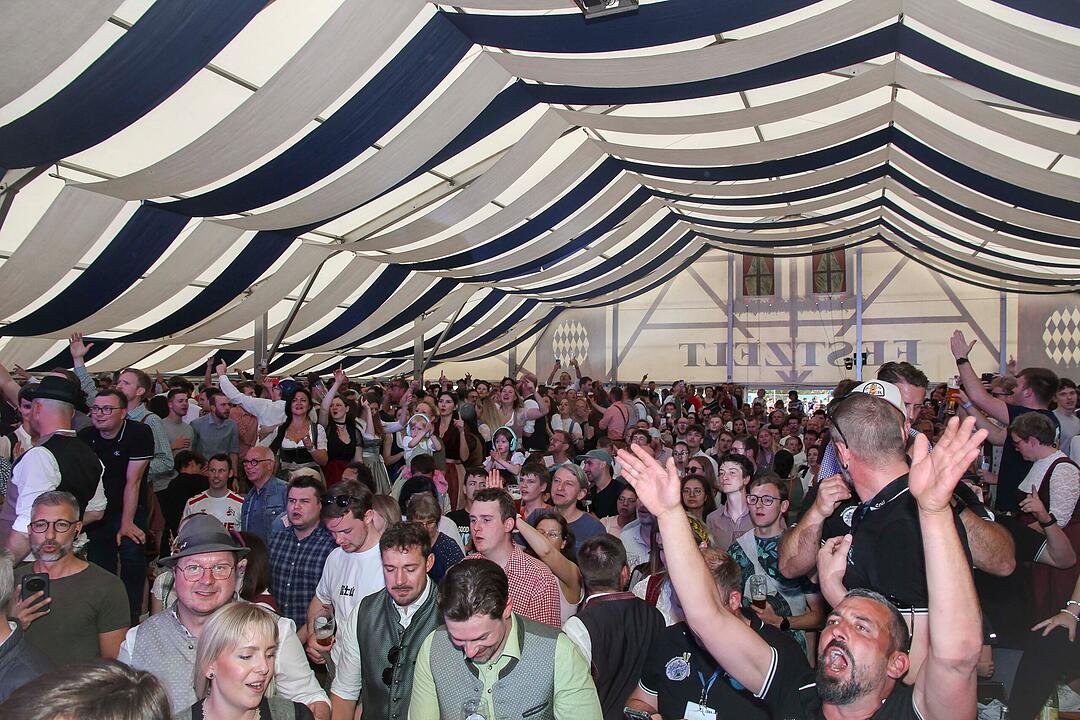 Super Stimmung in Bayreuth.