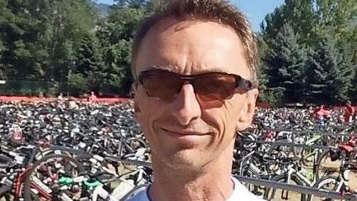 Thomas Geiger beim Rad-Check  Foto: privat