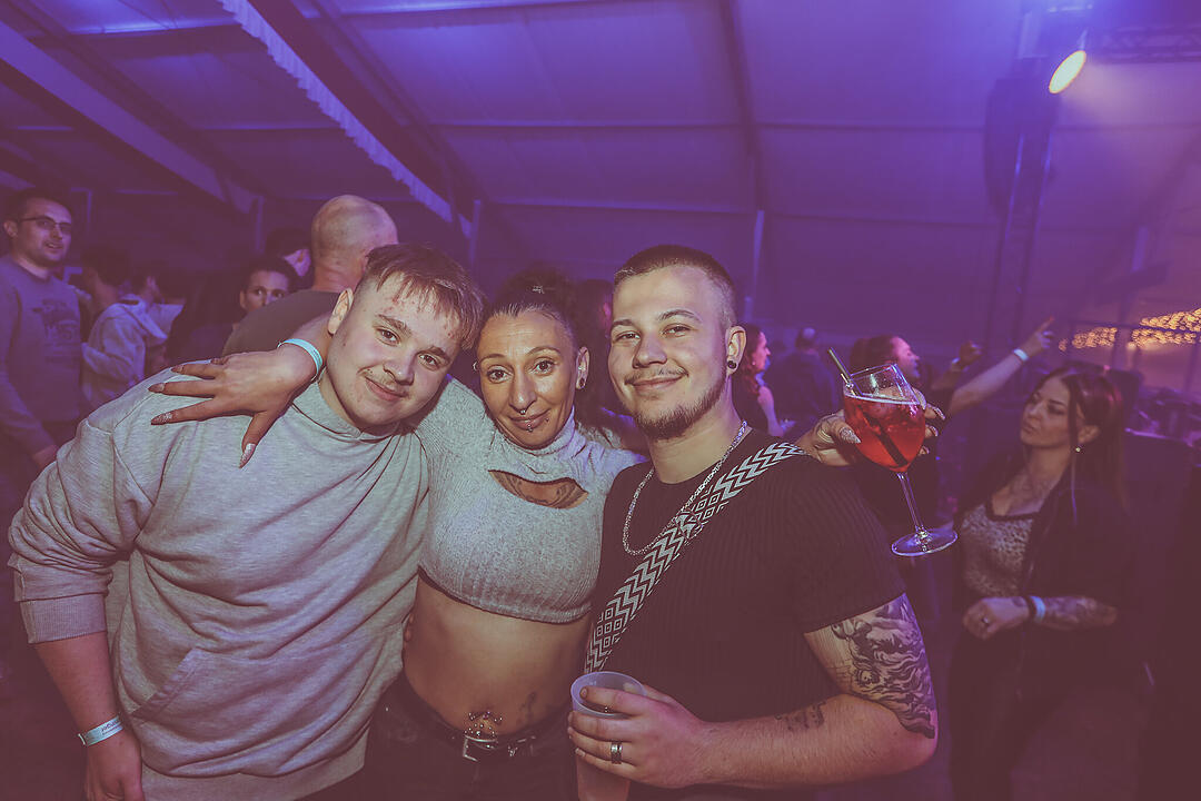 Mit Donny Vox & die Space Brothers, DJ Matze & Franky