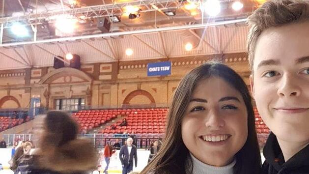 In England hat Lukas Klatt aus Himmelkron seine Freundin Jennifer aus Costa Rica kennengelernt -  in wenigen Tagen fliegt er nach Costa Rica Foto: Lukas Klatt