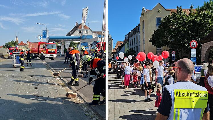 Volkacher Weinfest 2025 - Rotes Kreuz und Feuerwehr ziehen Bilanz