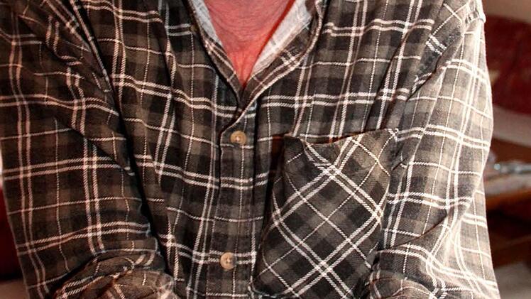 Otto Müller ist stolz auf seine Arbeit.