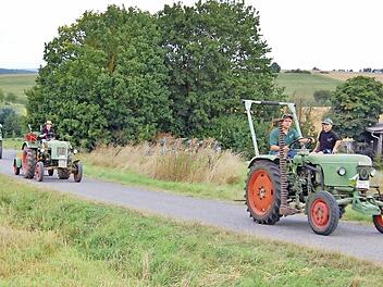 Auf zum ersten Schleppertreffen auf dem Giebelhof. Foto: von Dobschütz