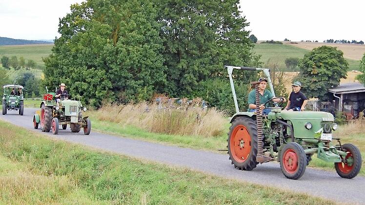 Auf zum ersten Schleppertreffen auf dem Giebelhof. Foto: von Dobschütz