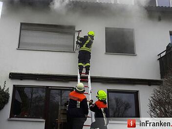Zimmerbrand in Wellerstadt