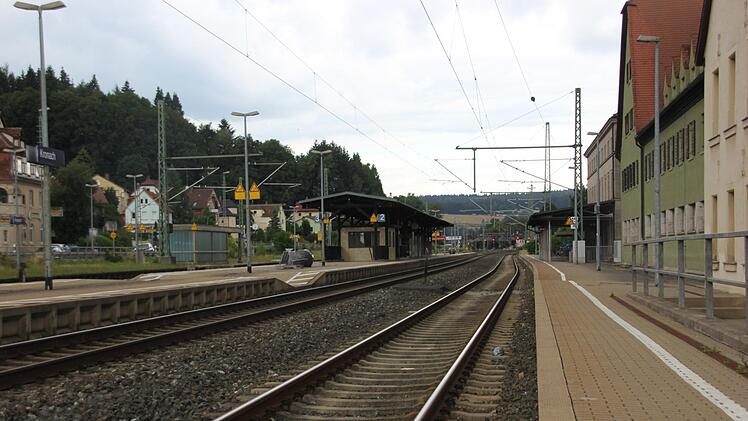 Impressionen vom Bahnhof Kronach - fotografiert im Sommer 2018. Foto: Andreas Schmitt