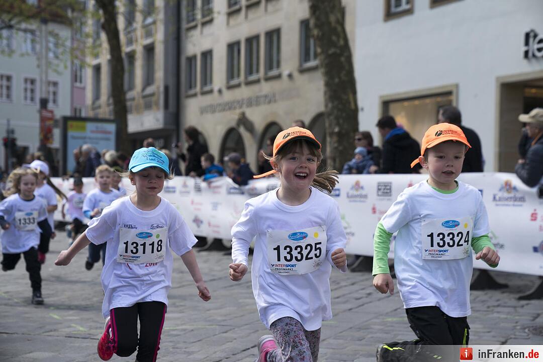 Weltkulturerbelauf in Bamberg: Der Böhnlein Bambini-Lauf 2017