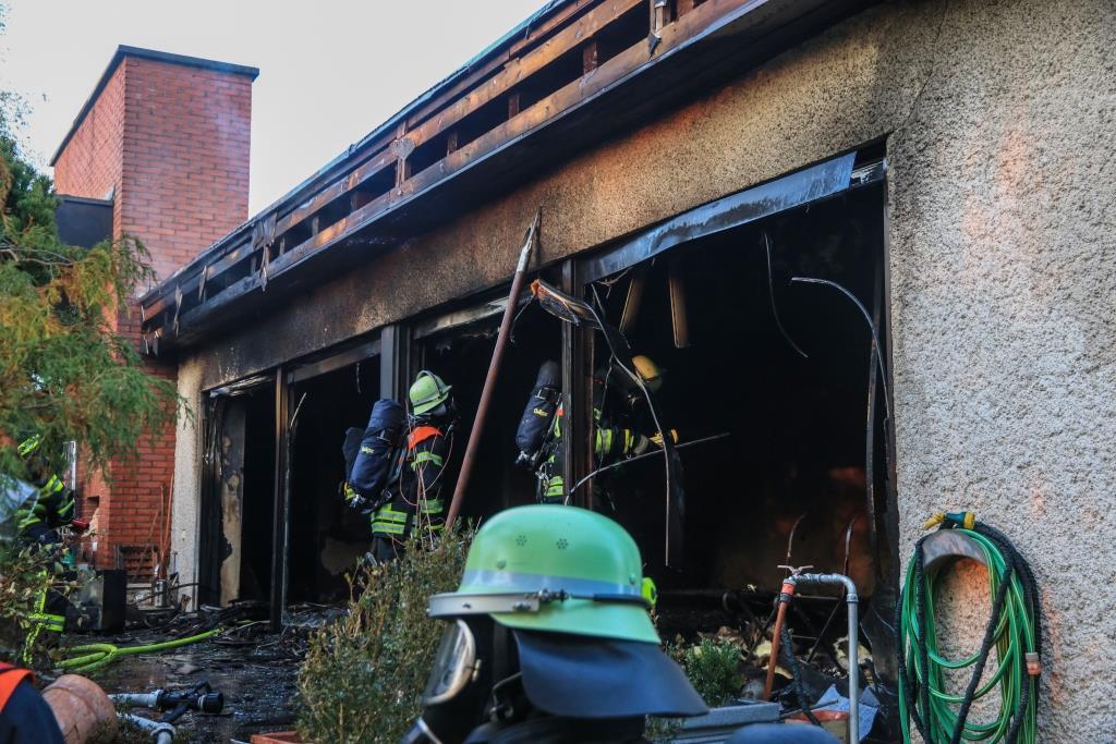 Großbrand im Kreis Bamberg: Wohnhaus steht in Flammen