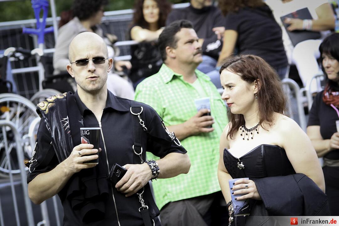 Unheilig und drei Vorbands spieleten am Freitag in Rothenburg ob der Tauber