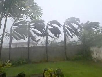 Pazifischer Supertaifun Sinlaku