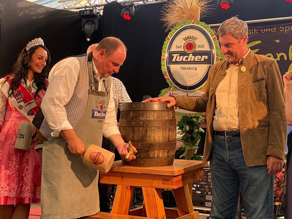 Nürnberger Herbstvolksfest 2024 eröffnet - die schönsten Bilder