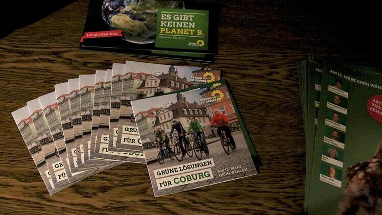 Impressionen vom Wahlkampfauftritt von Claudia Roth beim Kreisverband Coburg-Stadt der GrünenFoto: Jochen Berger