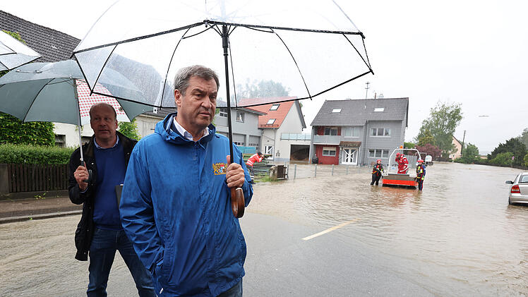 Söder für Hochwasser-Pflichtversicherung