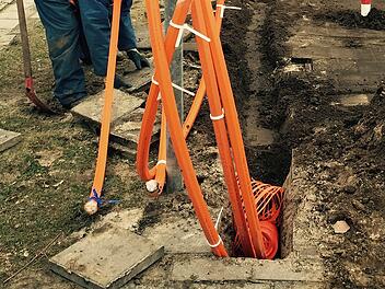 Glasfaserausbau in Bad Kissingen: Arbeiten schreiten voran