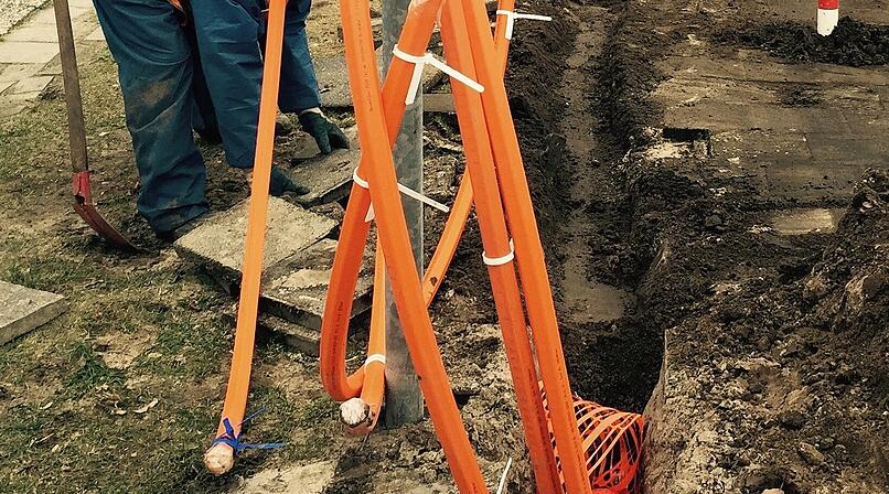 Glasfaserausbau in Bad Kissingen: Arbeiten schreiten voran