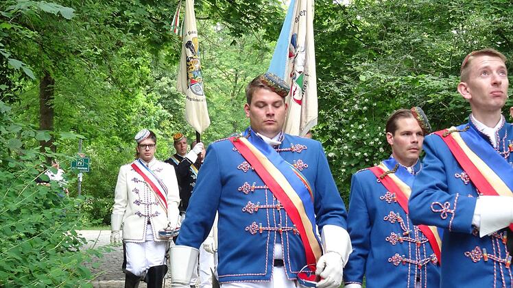 CC-Gedenken am Ehrenmal im Coburger HofgartenFoto: Jochen Berger