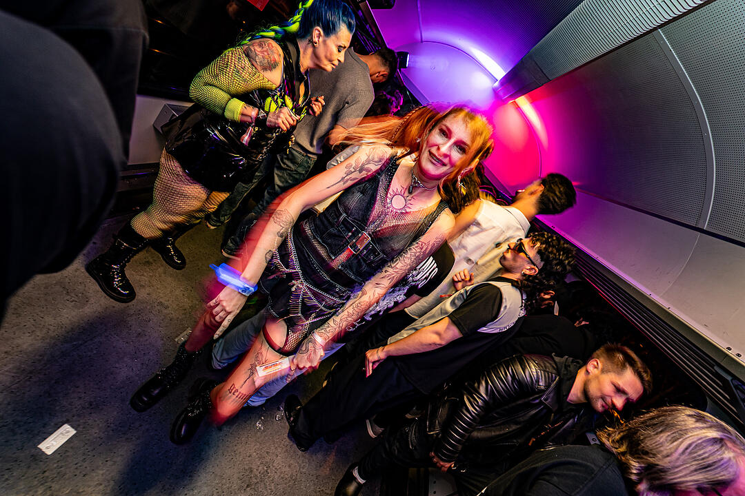 Die beste Party im Zug!