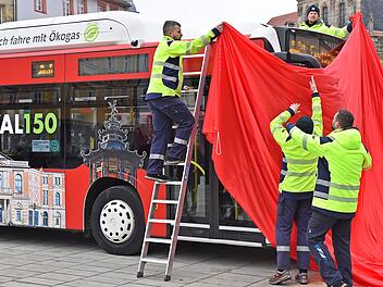 Bayreuth feiert 150 Jahre Festspiele: Bus als rollendes Kunstwerk