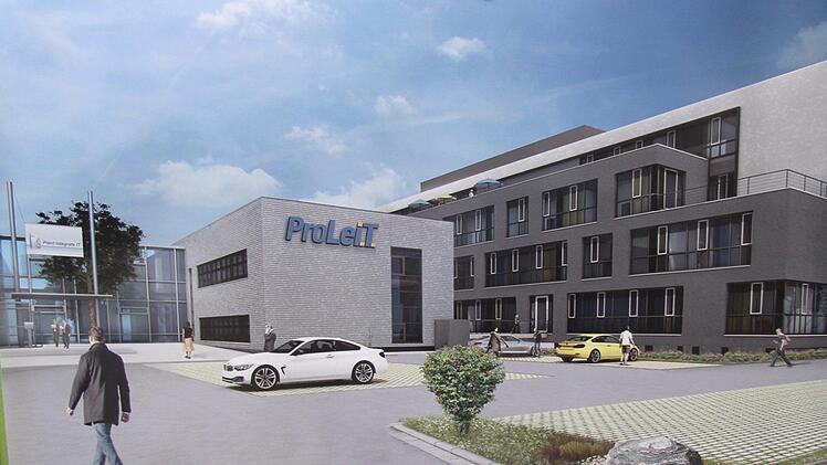 So soll der fertige Erweiterungsbau aussehen. Repro/Fotos: Richard Sänger