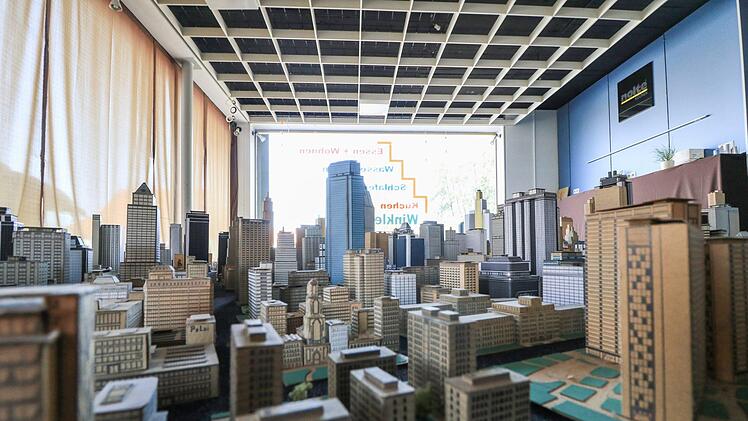 Das Mini-New York von Karl Sperber. Foto: Merzbach/News5