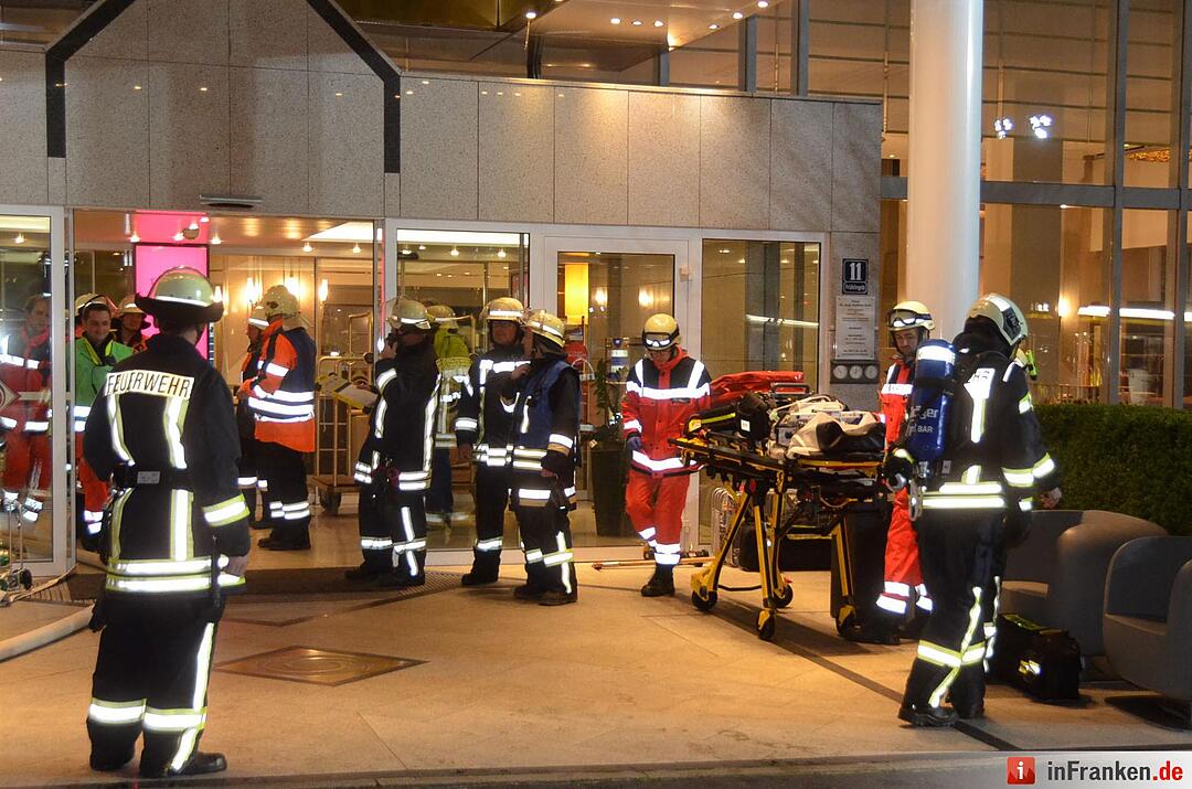 Hotelbrand in Bad Kissingen: 130 Gäste evakuiert