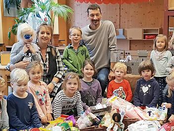 Die Kinder des Kindergarten St. Elisabeth Foto: privat