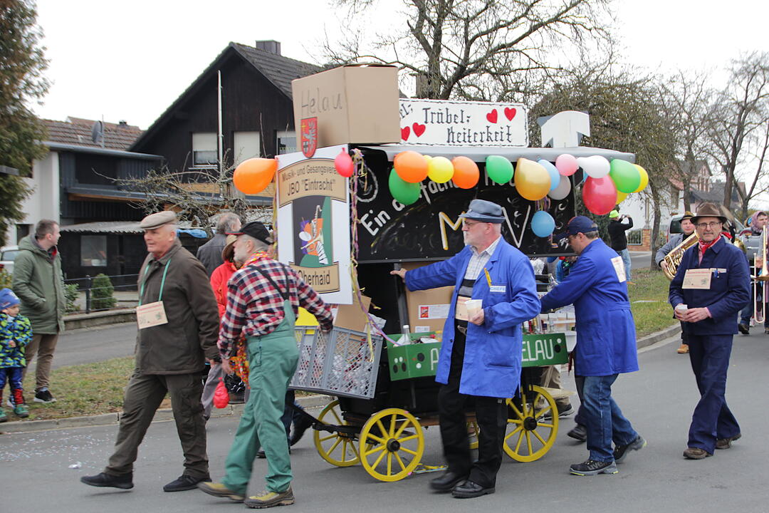 Faschingsumzug in Oberhaid