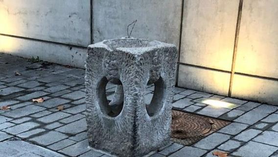 Der Brunnen an seinem neuen StandortFoto: Stadt Coburg