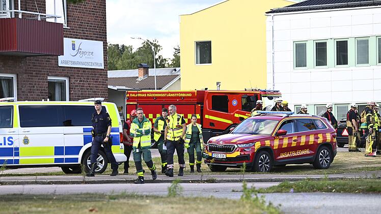 Schwert-Angriff in Schweden