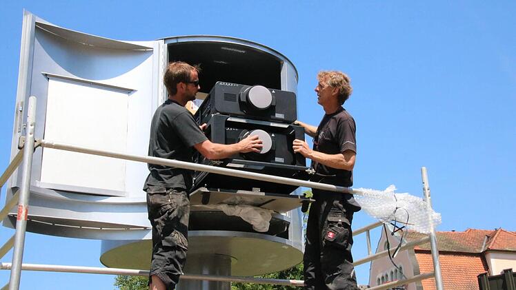 Eindrücke von der Baustelle Luitpoldbad. Foto: Ralf Ruppert