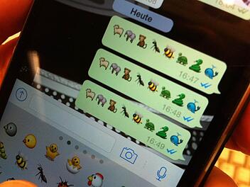 Innovation bei WhatsApp: Blaue Häkchen zeigen ab sofort, ob eine Nachricht gelesen worden ist. Foto: Silke Katenkamp/dpa