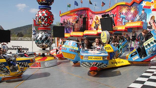 Das Kulmbacher Volksfest bietet wieder viele Attraktionen.Alexander Hartmann/Archiv