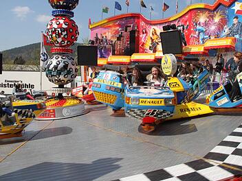 Das Kulmbacher Volksfest bietet wieder viele Attraktionen.Alexander Hartmann/Archiv