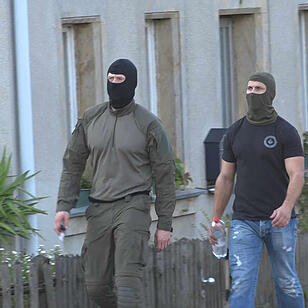 Polizei riegelt Plankenfels ab