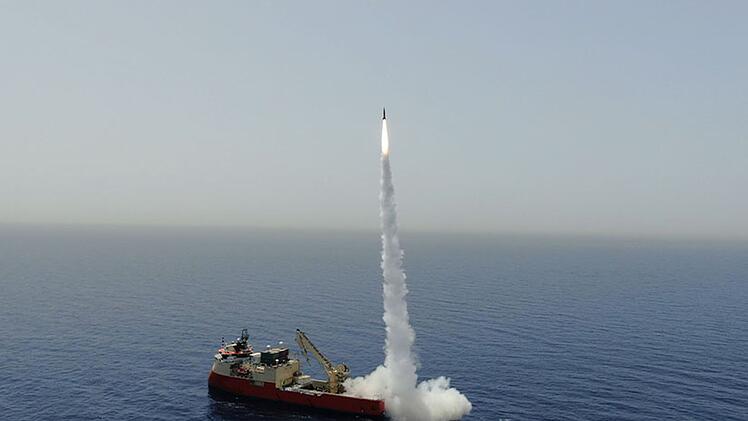 Israel testet ballistische Raketen auf dem Mittelmeer