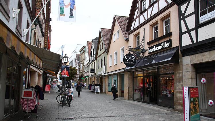 Im Jahr 2018 ist die Langgasse eine reine Fußgängerzone.Felix Schneider